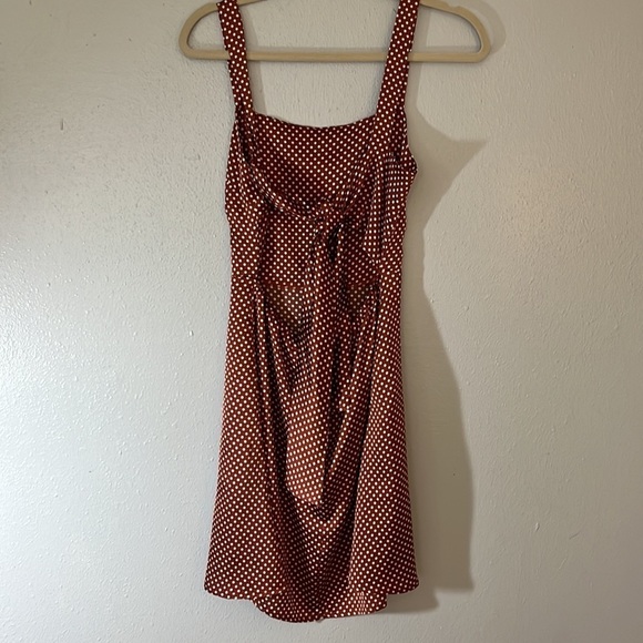 Hyped Unicorn polka dot backless dress. Size Small - Picture 4 of 8